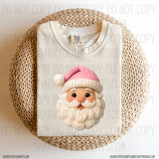 Santa Faux Yarn Shirt