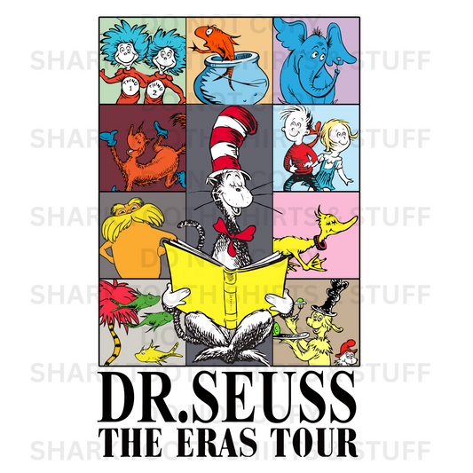 Dr. Seuss Eras Tour DTF Transfer