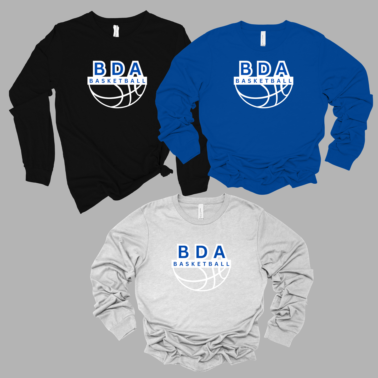 BDA Basketball Long Sleeve Shirt