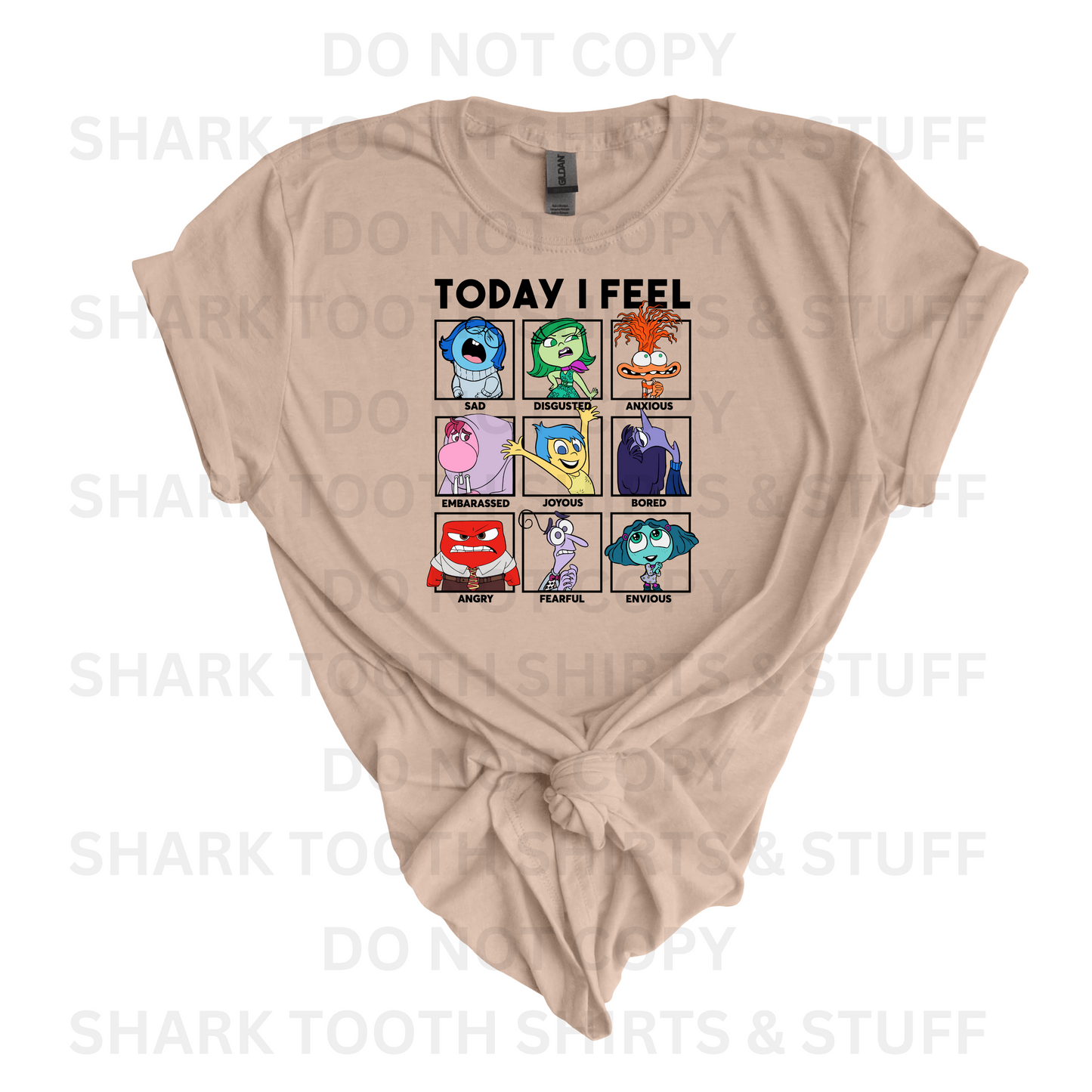 Today I Feel Shirt (with sweatshirt options)