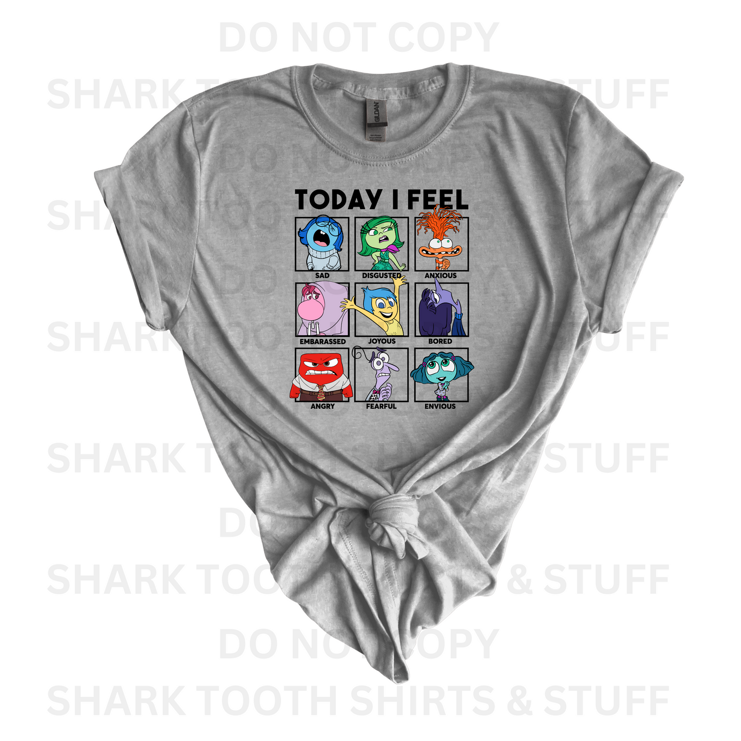 Today I Feel Shirt (with sweatshirt options)