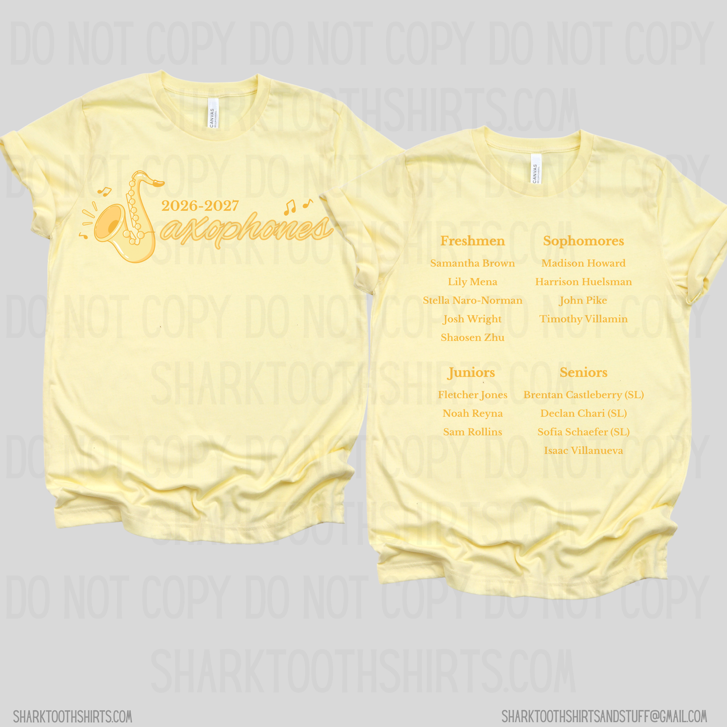 Saxophone Sectional Shirt
