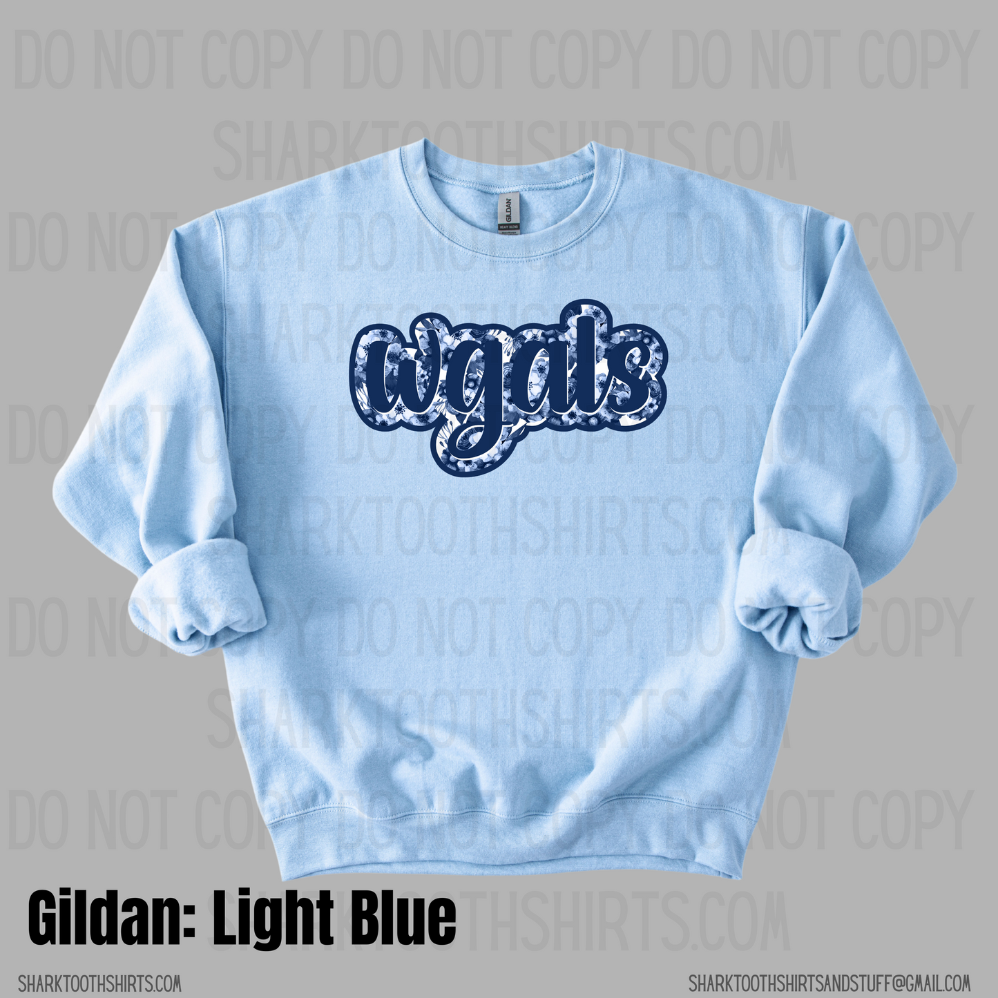 Wgals Shirt (with sweatshirt option)