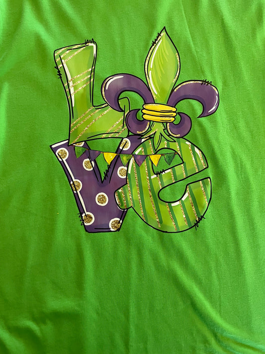 Mardi Gras Love Shirt