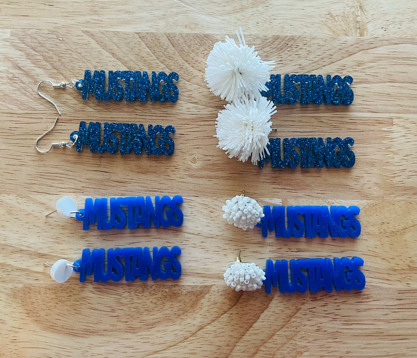 Mustang Dangle Earrings