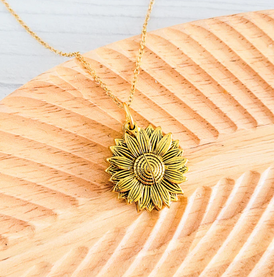Sunflower Reveal Necklace