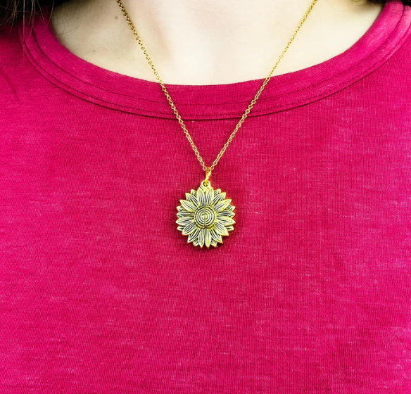 Sunflower Reveal Necklace