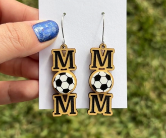 Soccer Mom Dangle Earrings