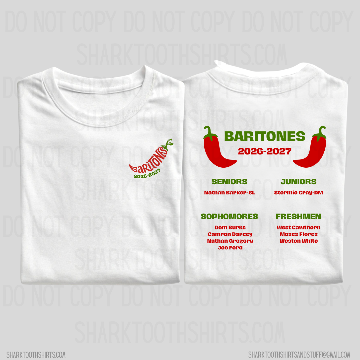 Baritone Sectional Shirt
