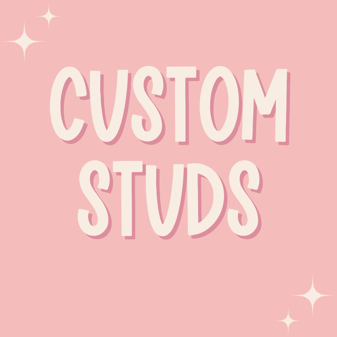 Custom Stud Earrings