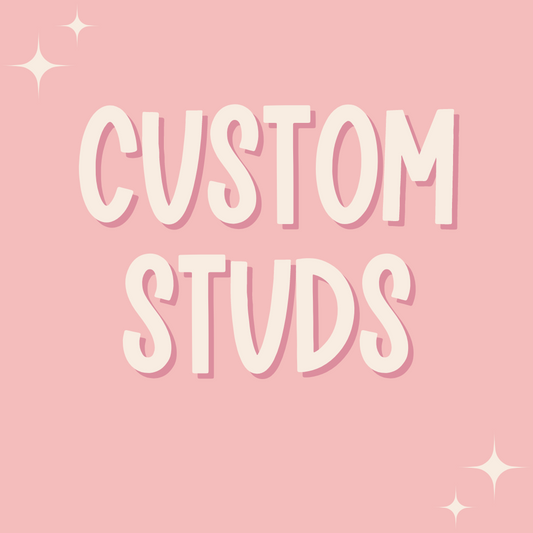 Custom Stud Earrings