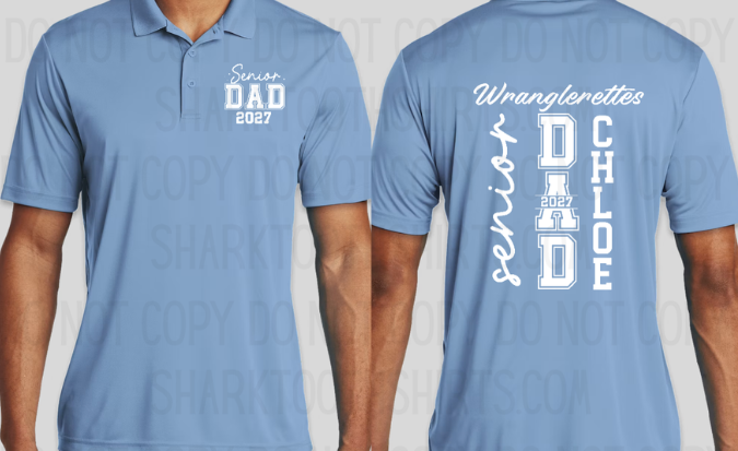Wranglerette Dad Polo Shirt