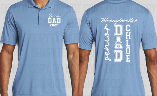 Wranglerette Dad Polo Shirt