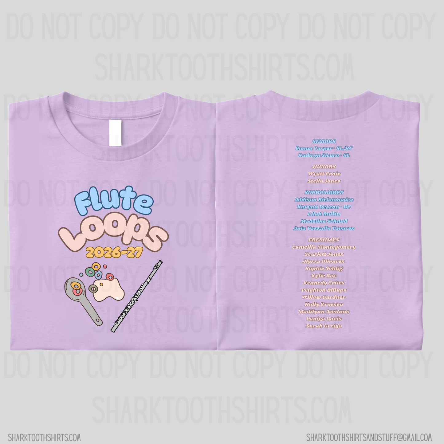 Flute Sectional Shirt