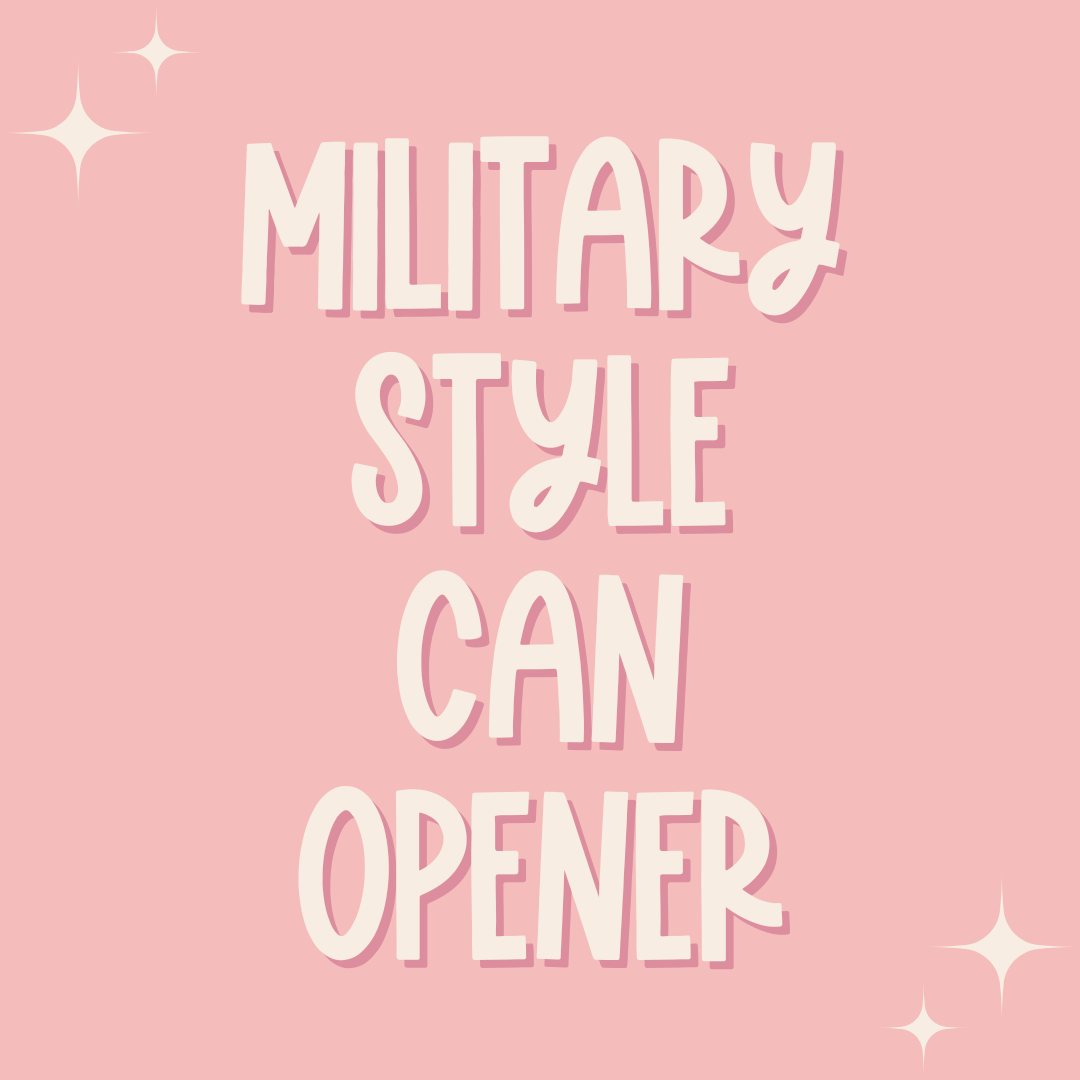 Military Style Can Opener