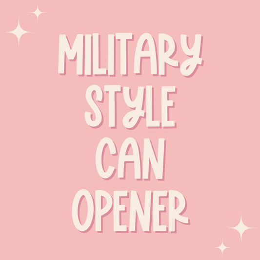 Military Style Can Opener