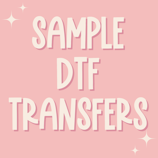 Sample DTF Transfers